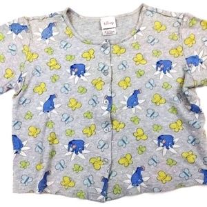 disney kids juniours eeyore pajama shirt